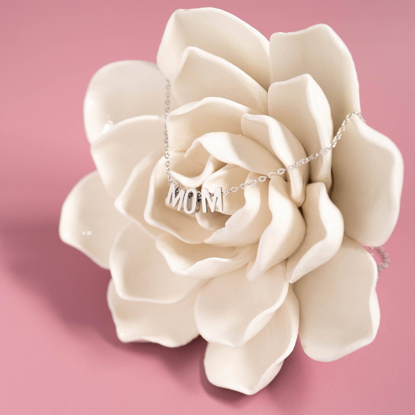 18K Gold Stainless Steel Mom Necklace