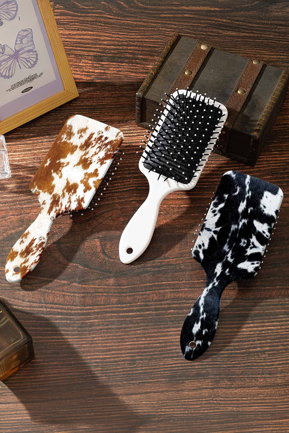 Cow Print Brush