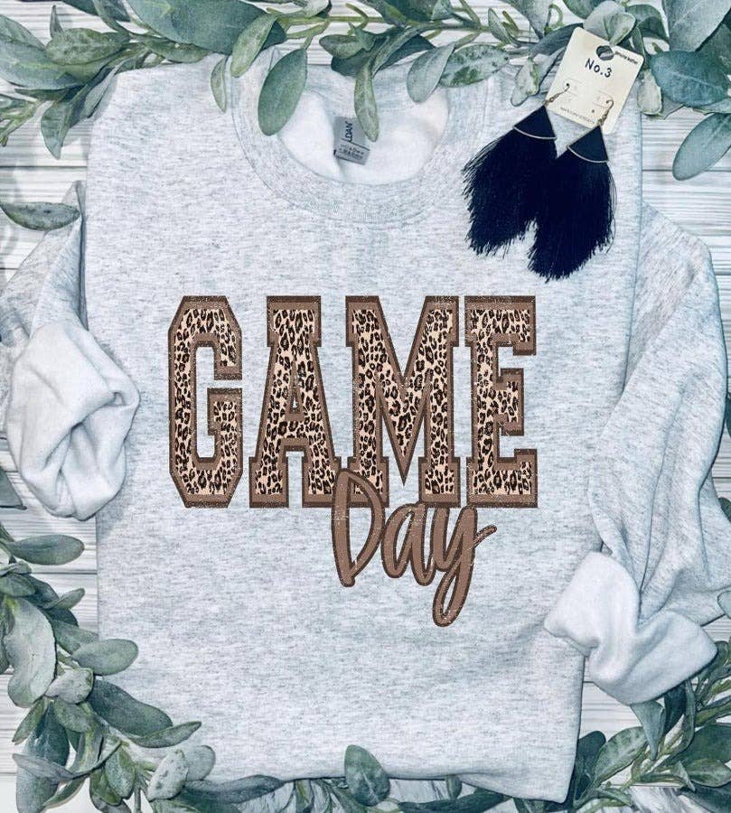 Leopard Game Day Hoodie main image 1