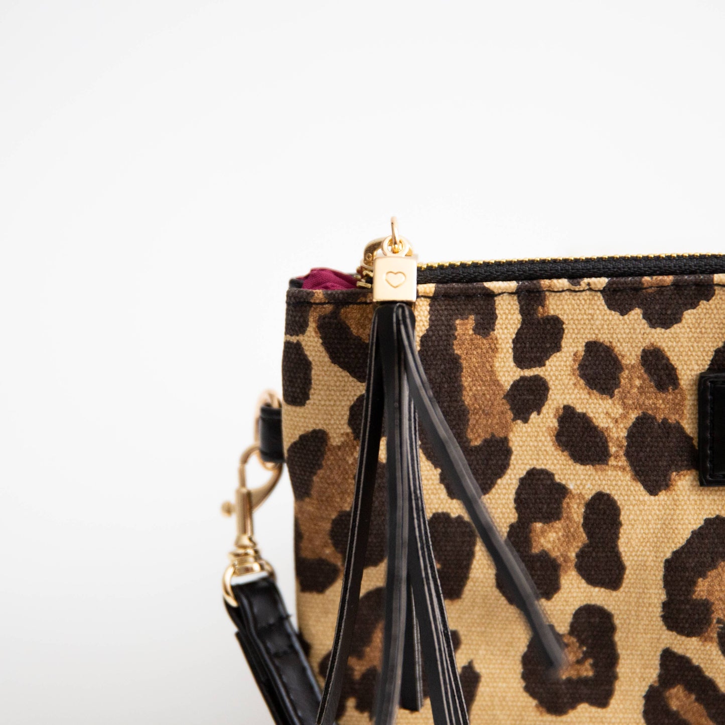 Leopard Print Wristlet