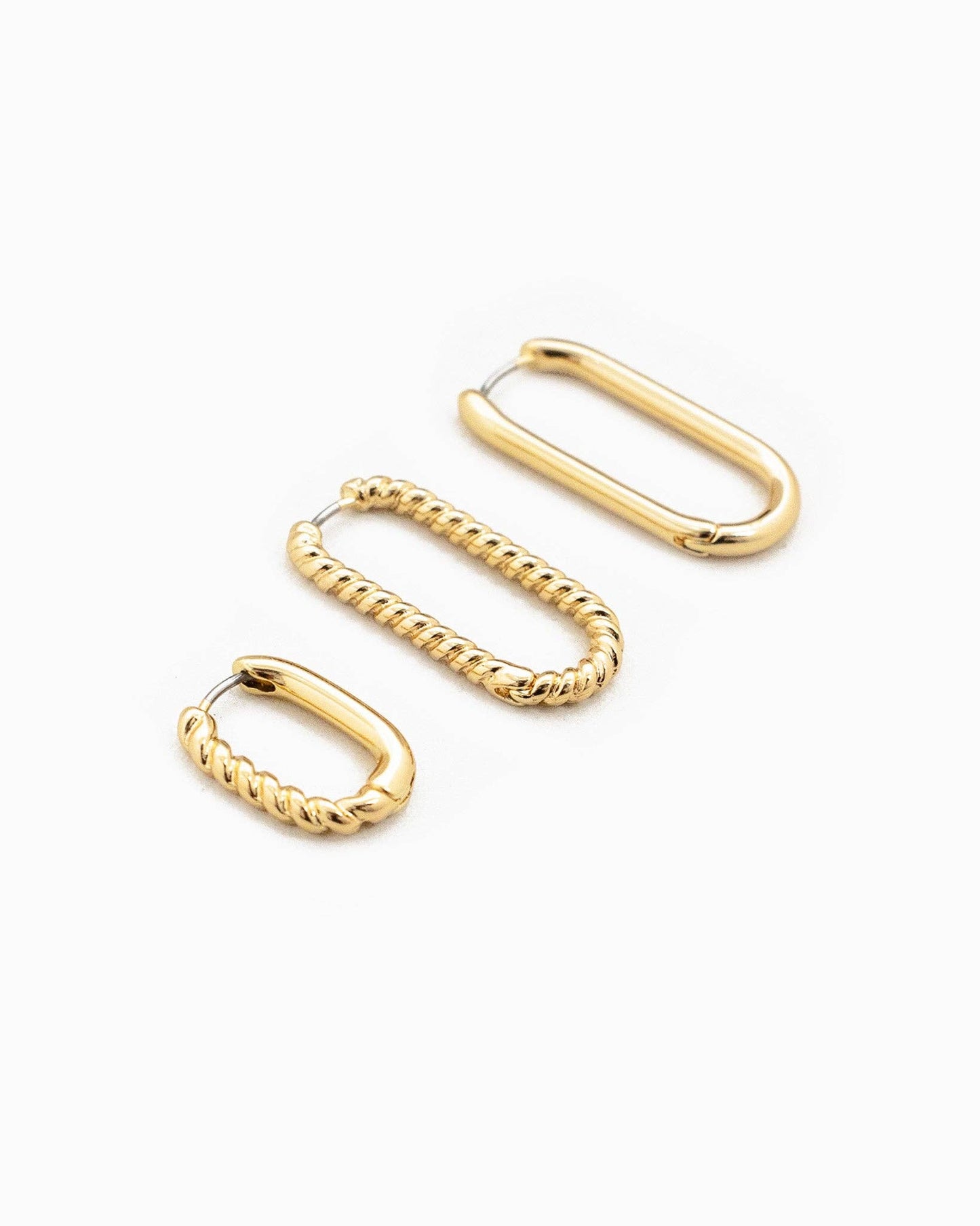 U-hoop Earring Set of 3