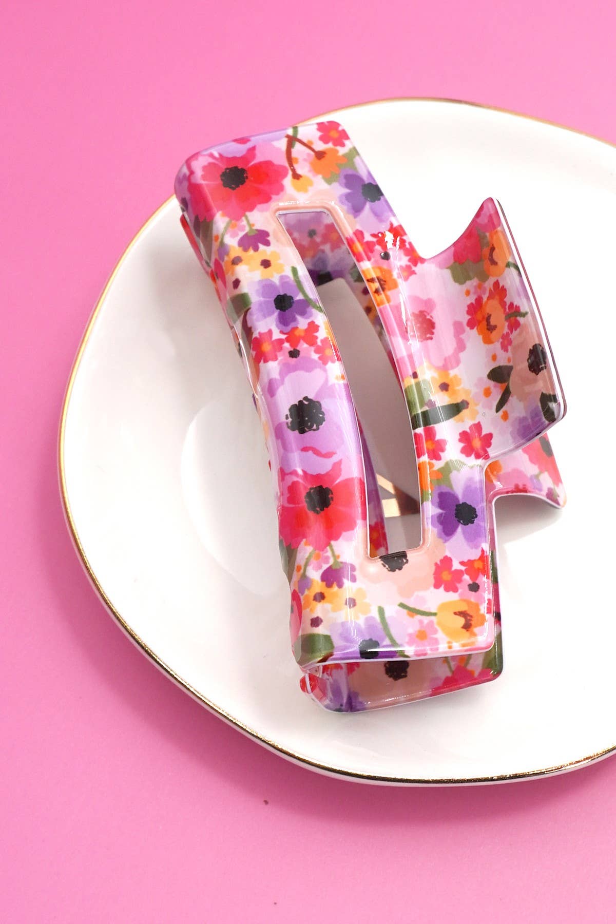 Paisley Boho Hair Clip
