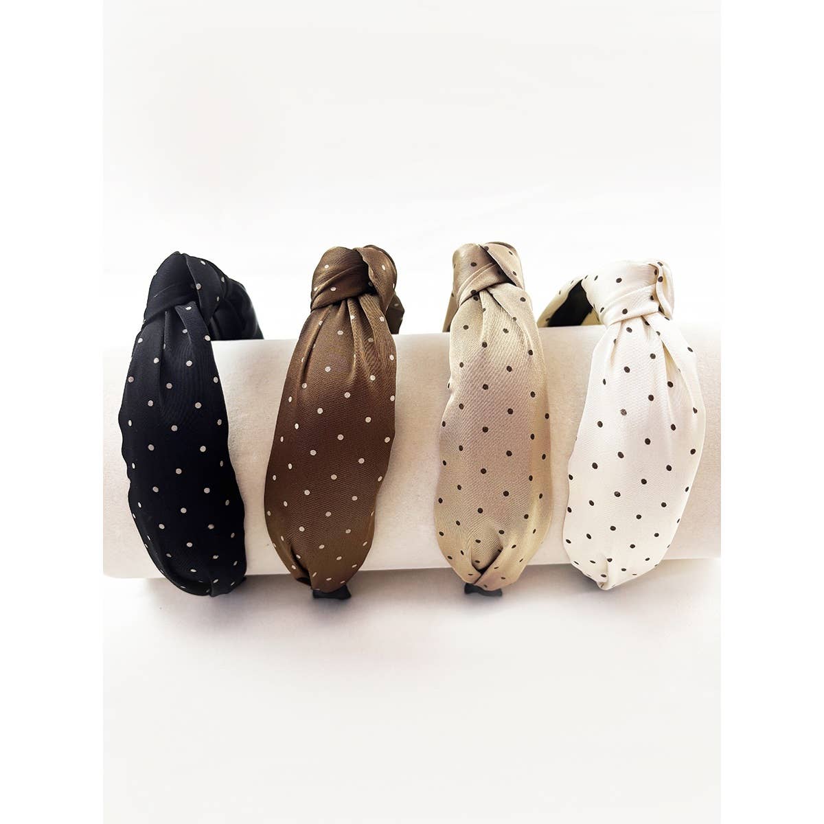 Polka Dot Knotted Headband