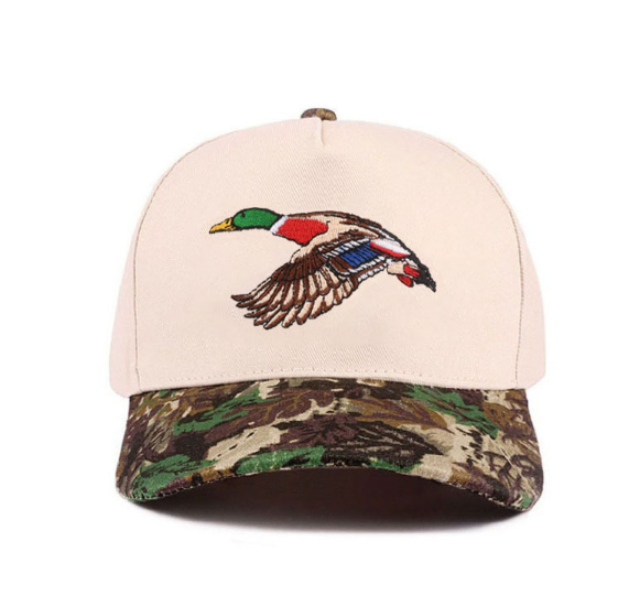 Mallard two tone cotton hat