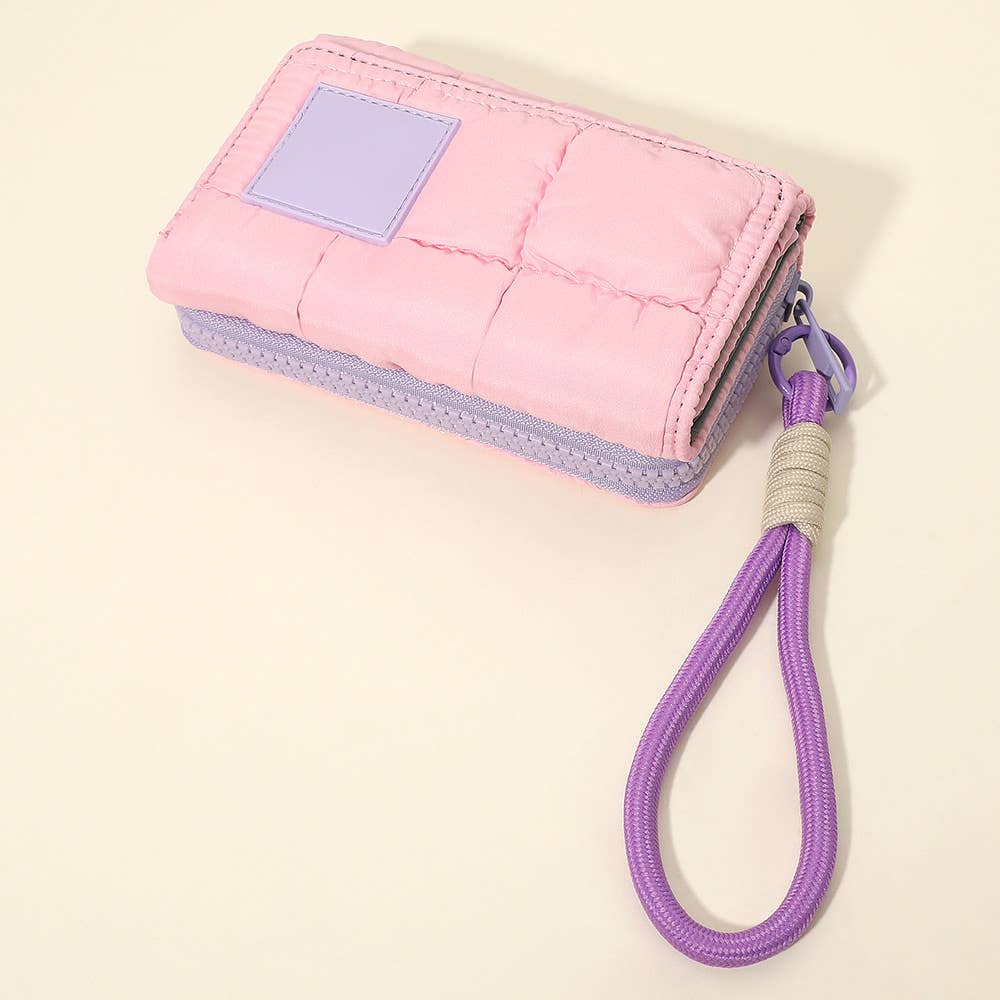 Retro Wristlet Wallet