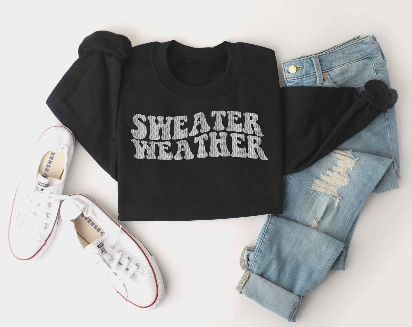 Sweater Weather crewneck sweatshirt