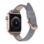 Slim Apple Watch Genuine Leather Band