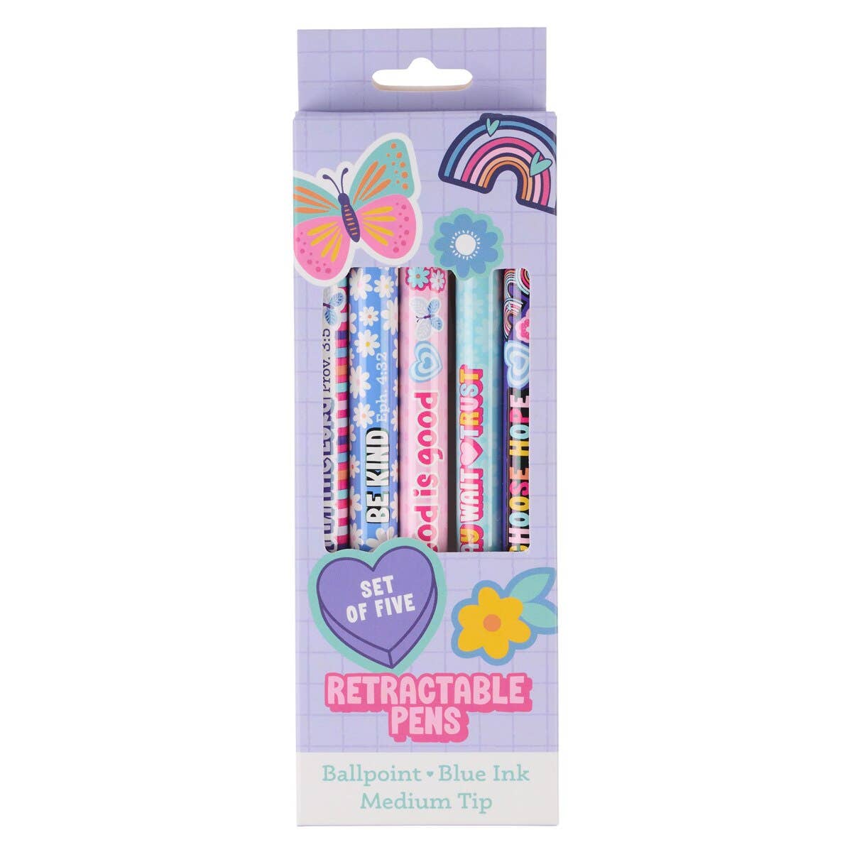 Pen Set 5 pc Girls
