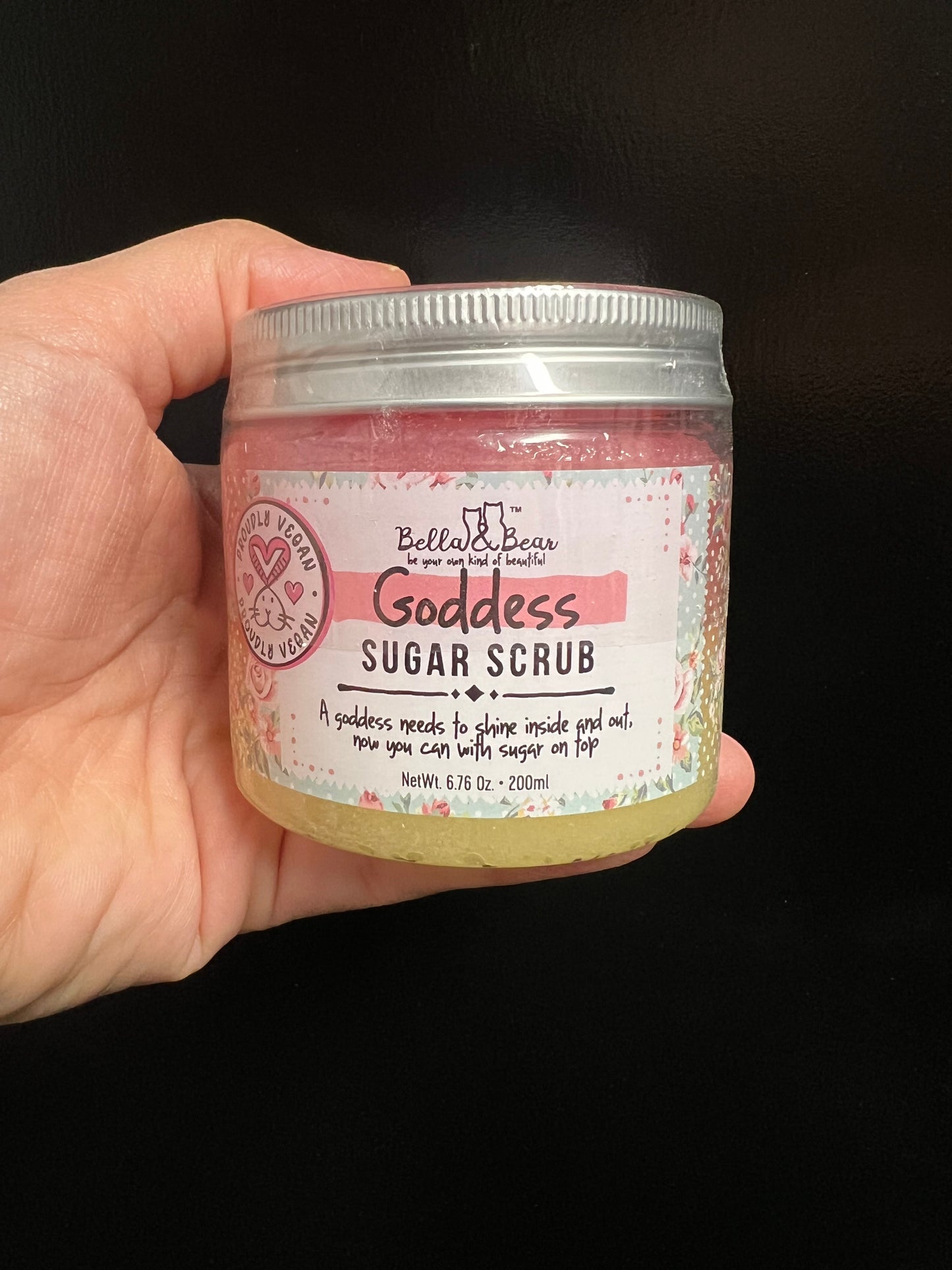 Bella and Bear Sugar Scrub
