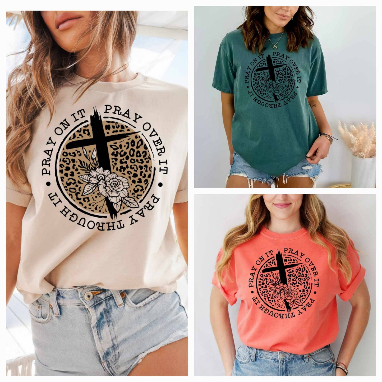 Pray on it faith graphic