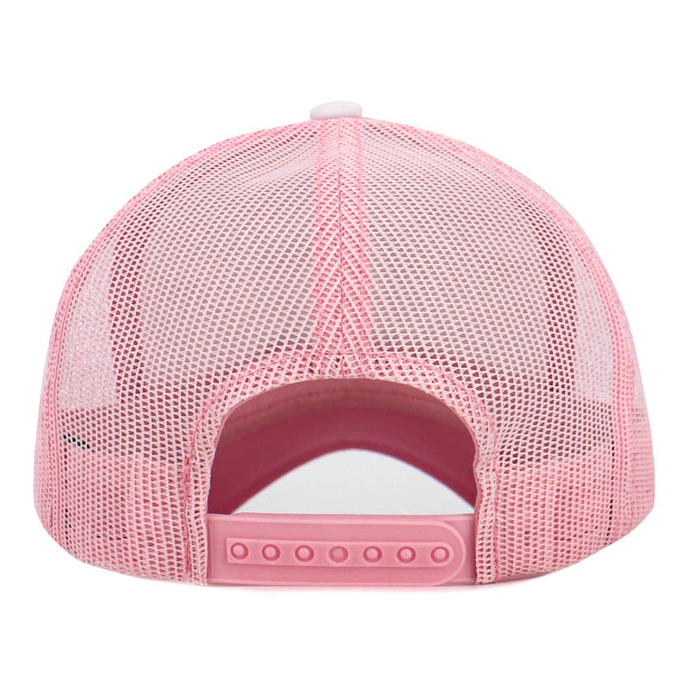 WAKE & LAKE Mesh Back Trucker Hat