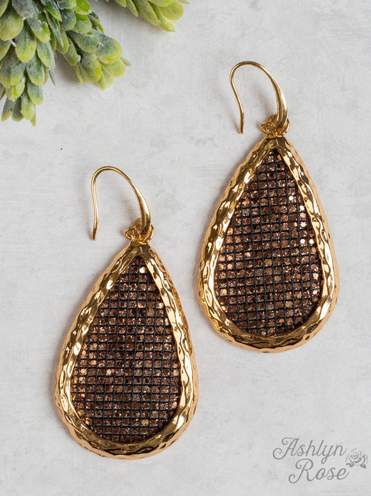 Believe in Love Teardrop Earrings