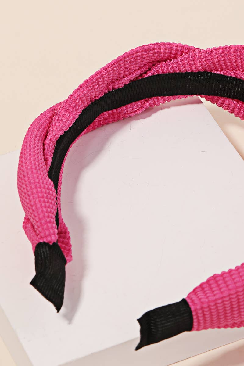 Soft Twist Fabric Headband
