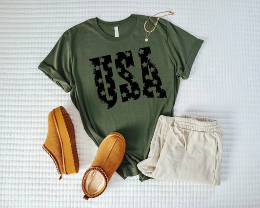 USA Vintage Stars Tee