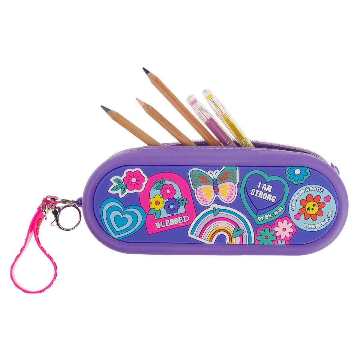 Pencil Case I Am Strong Prov. 31:25