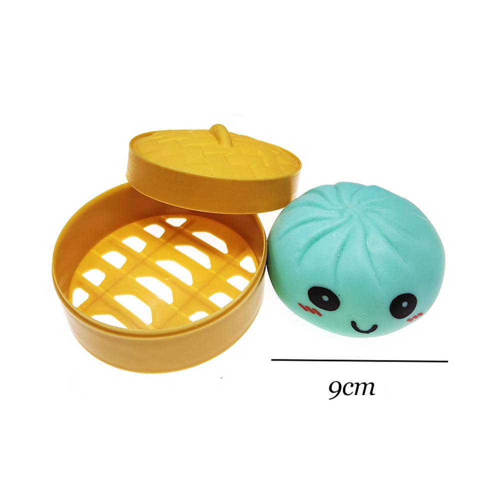 Steamed Bao Bun Dumpling Squeeze Squishy Stress Relief Toy
