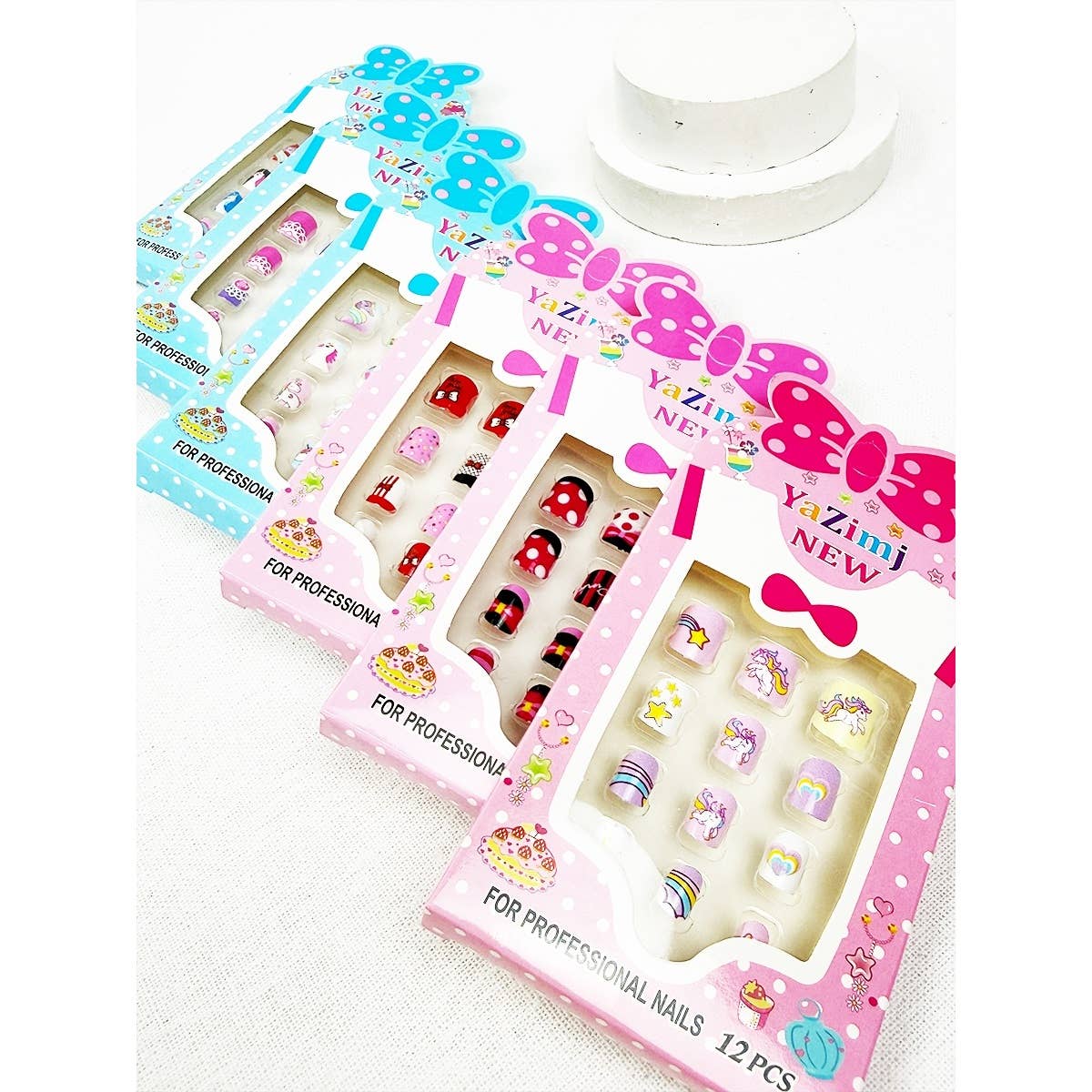 Adorable Press On Kids Nails Set