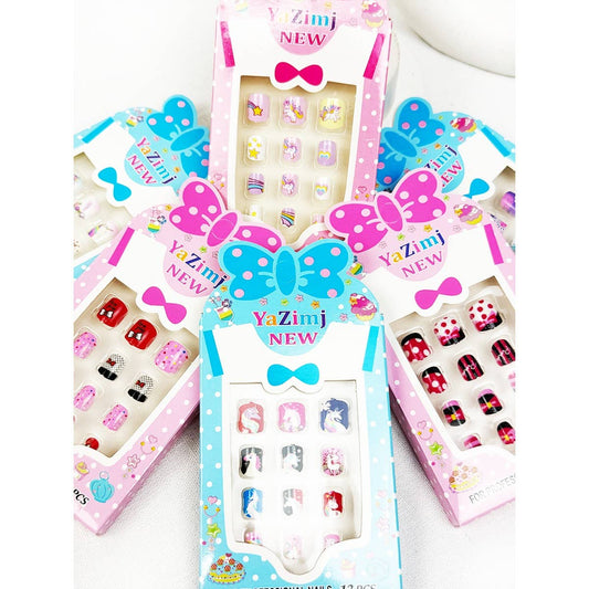 Adorable Press On Kids Nails Set