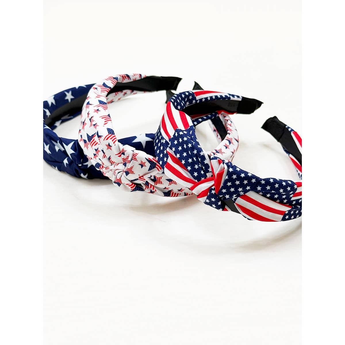 USA Flag American Patriotic Twisted  Headband