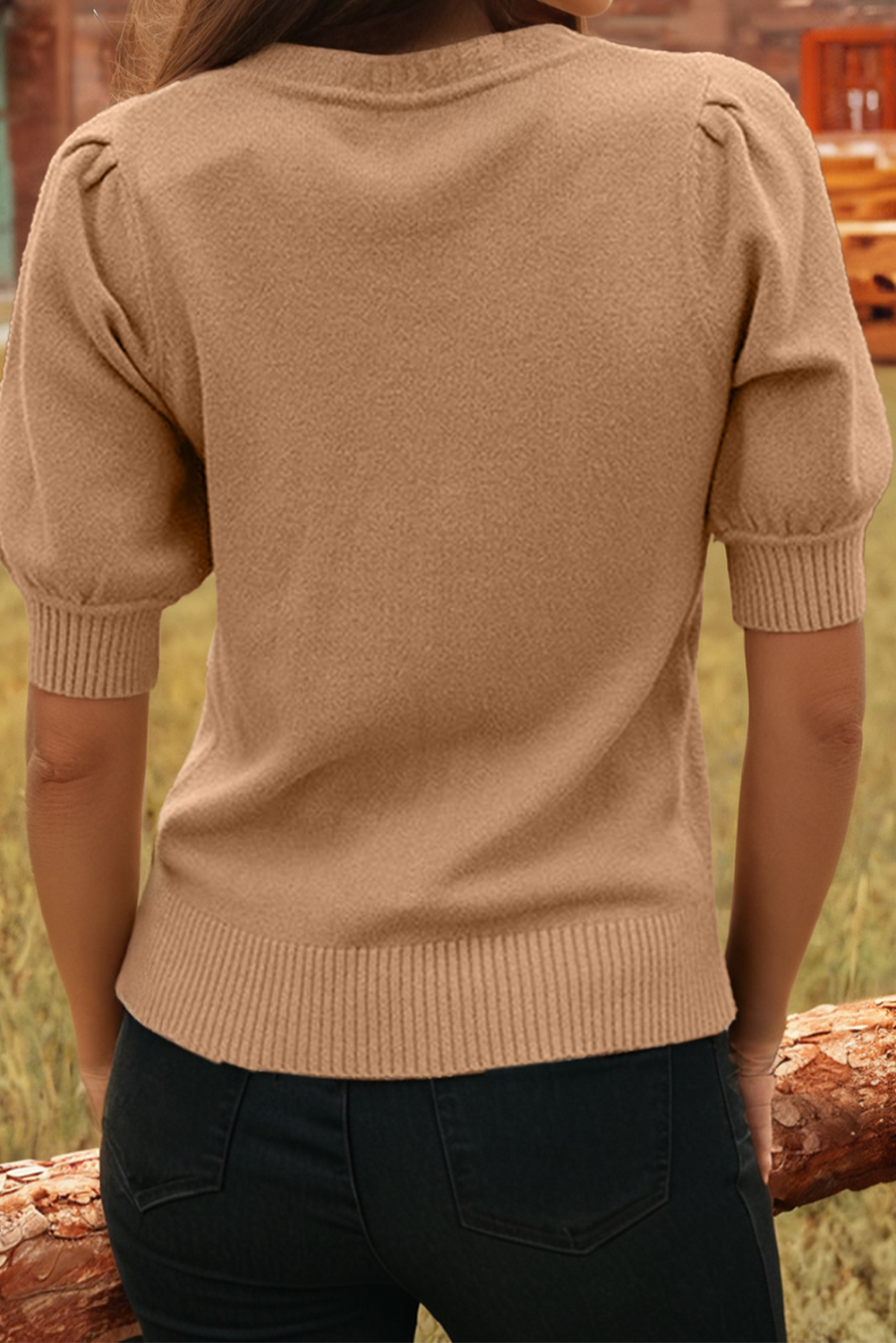 Puff Sleeve Sweater