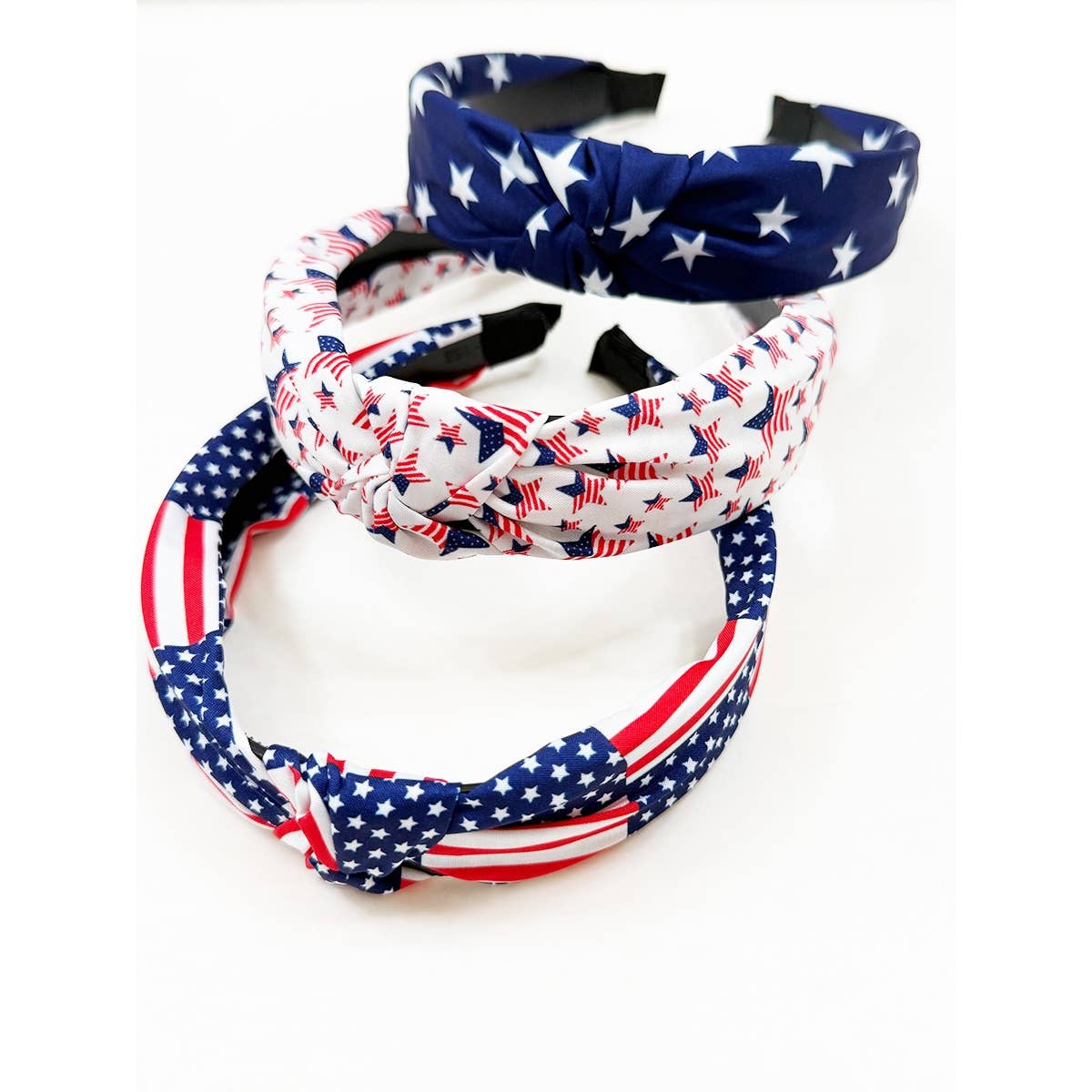 USA Flag American Patriotic Twisted  Headband