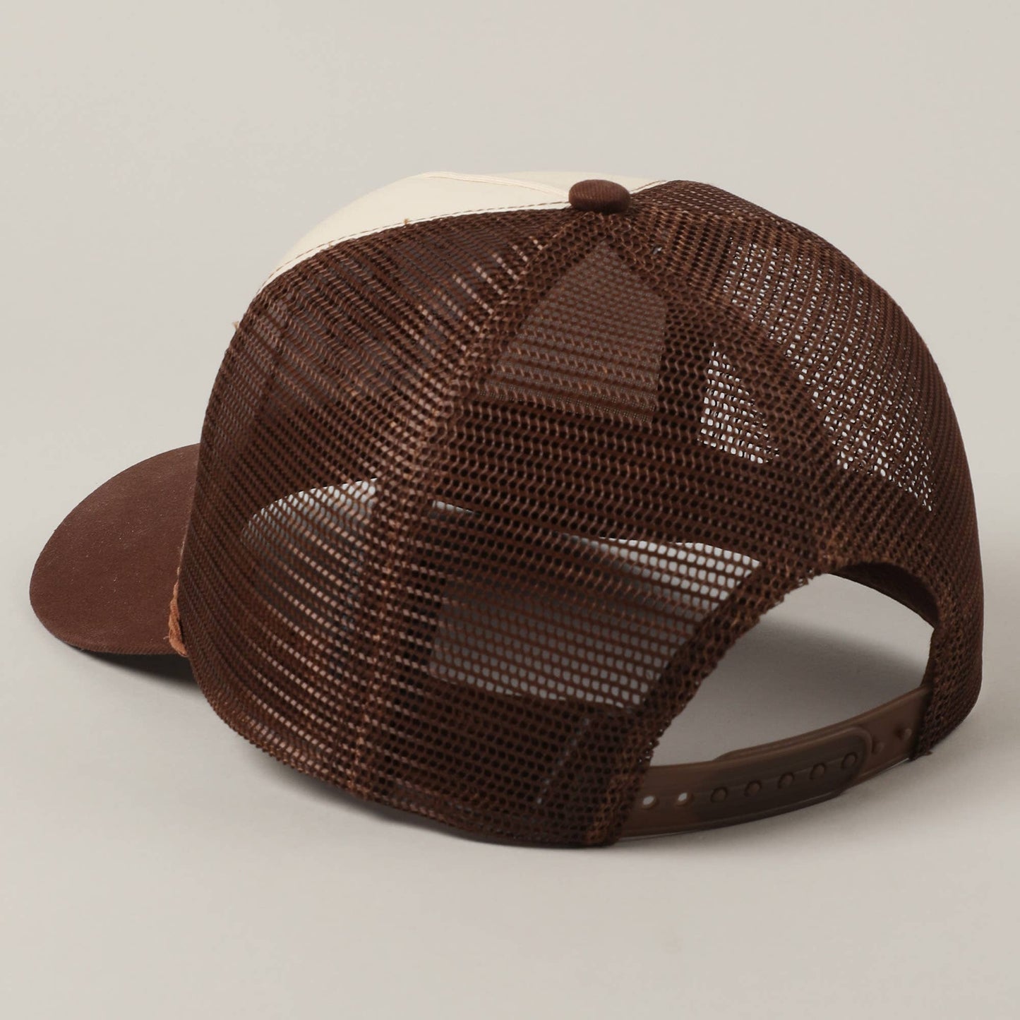 Howdy Brown Mesh Back Cap