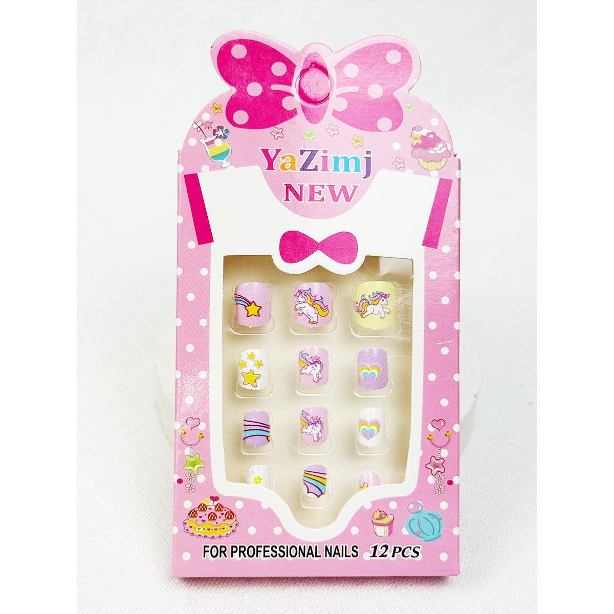 Adorable Press On Kids Nails Set