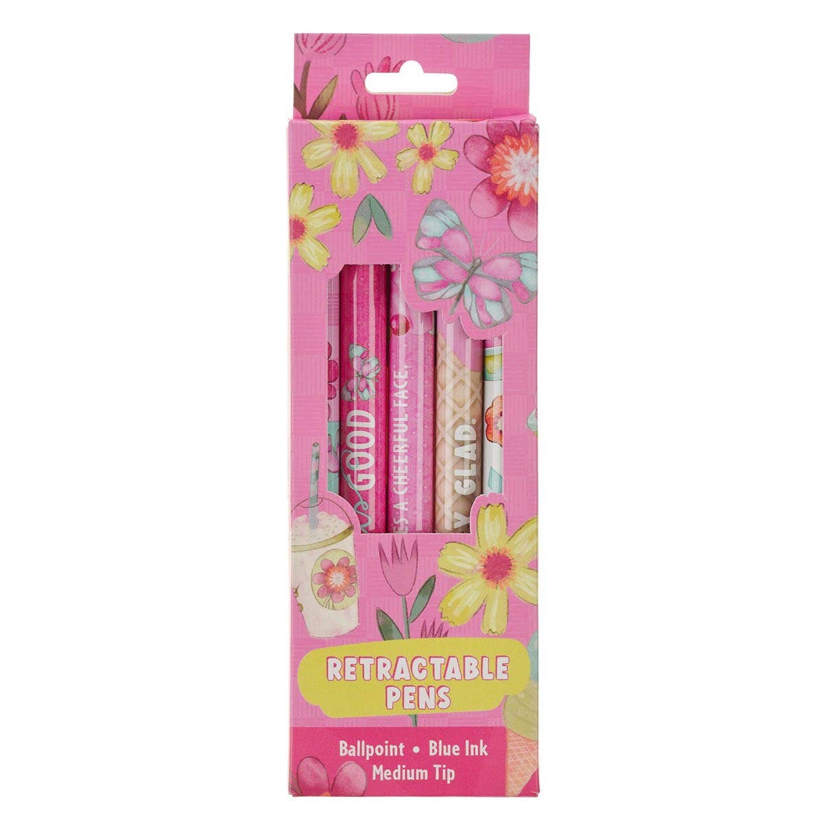 Pen Set 5 pc Be Truly Glad 1 Peter 1:6
