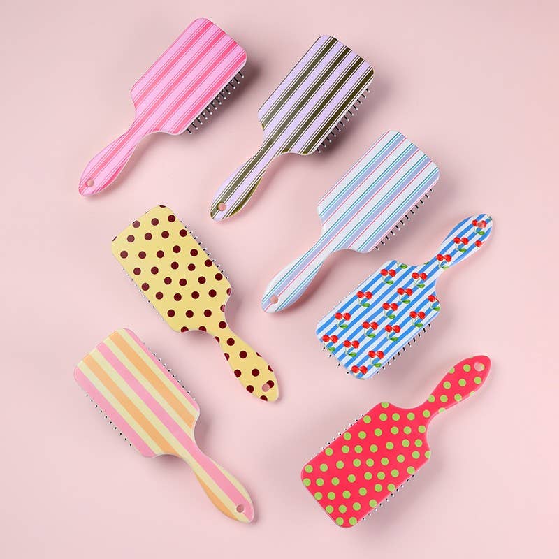 Pattern hairbrush