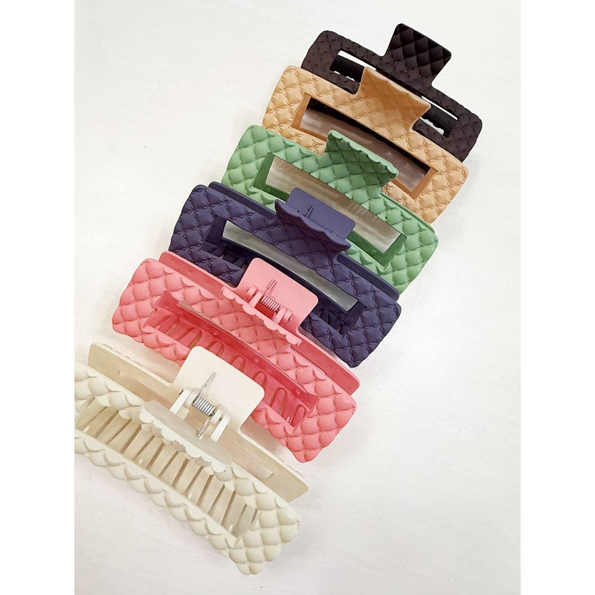 Jumbo Rectangle Hair Claw Clip