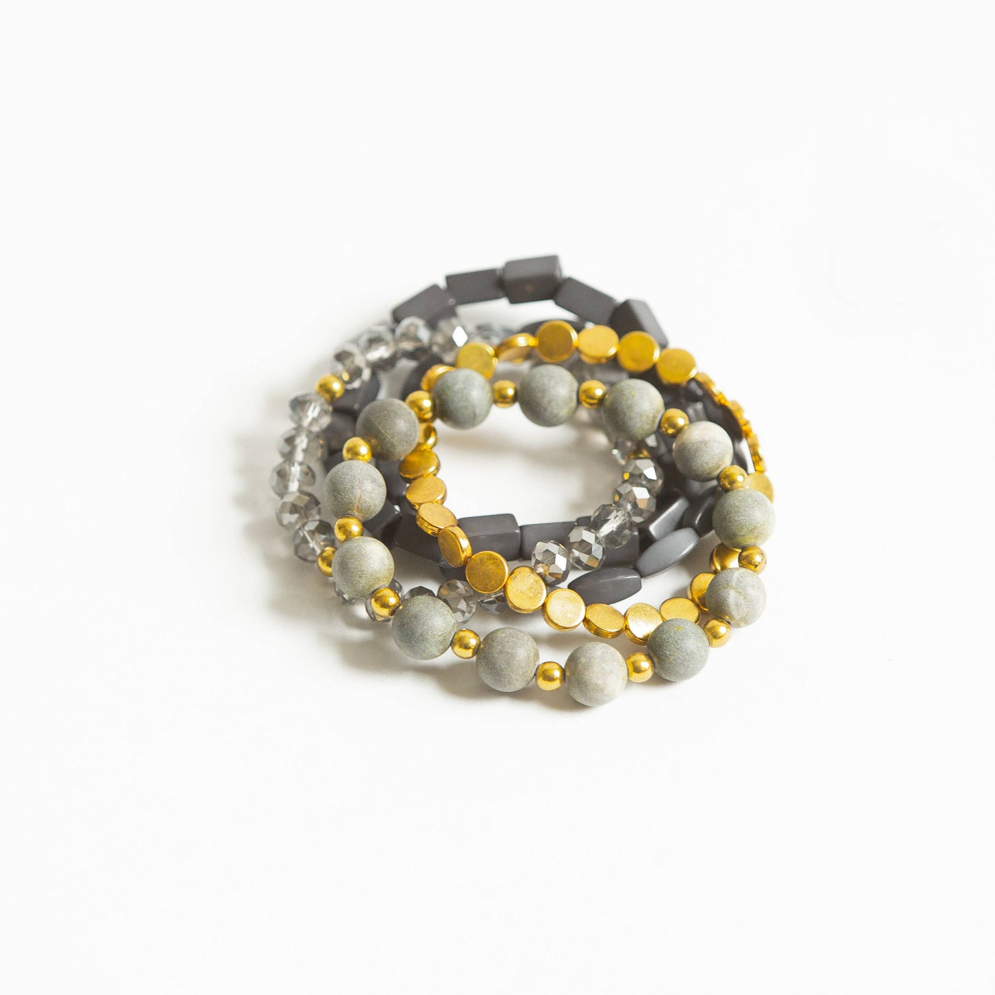 Lauren Bracelet Set - Slate