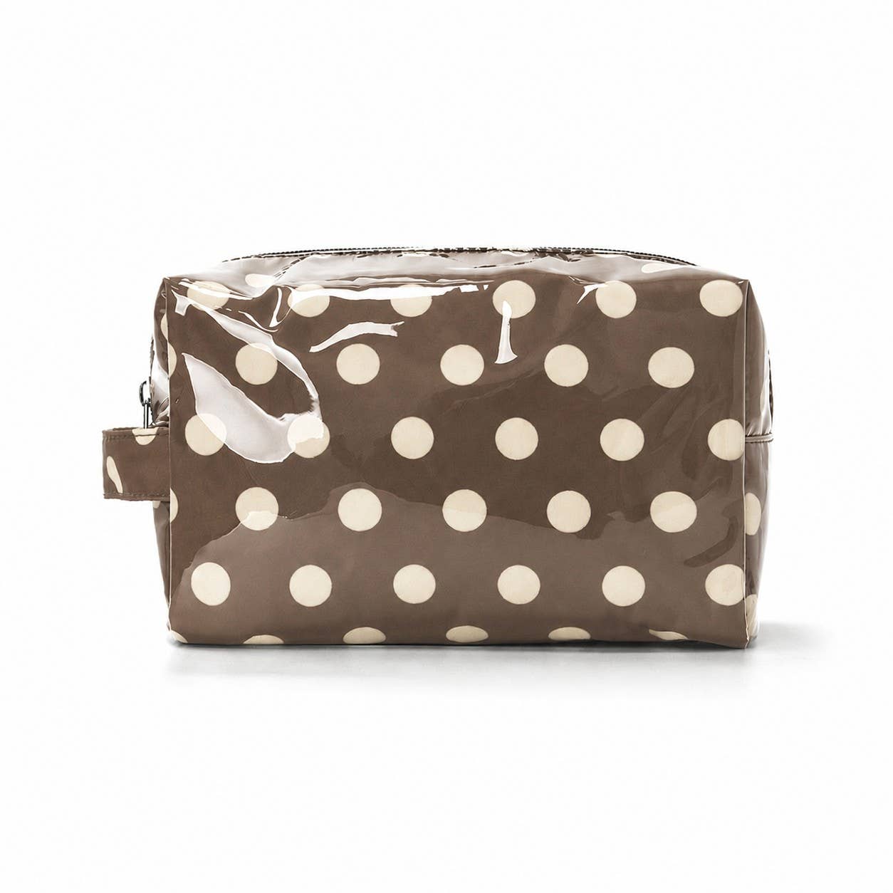 Polka Dot waterproof makeup pouch