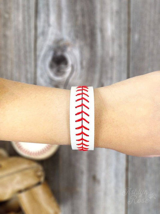 Baseball Snap Bracelet