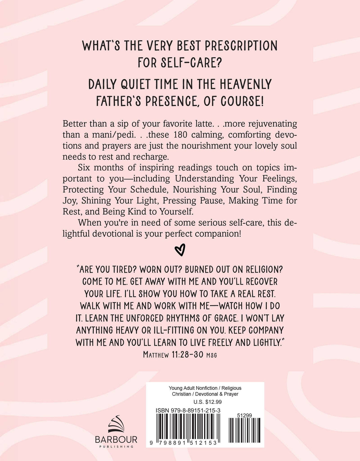 Self-Care Devotions for Teen Girls