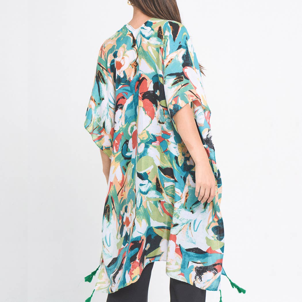 Abstract Kimono
