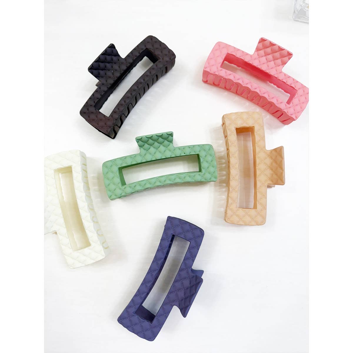 Jumbo Rectangle Hair Claw Clip