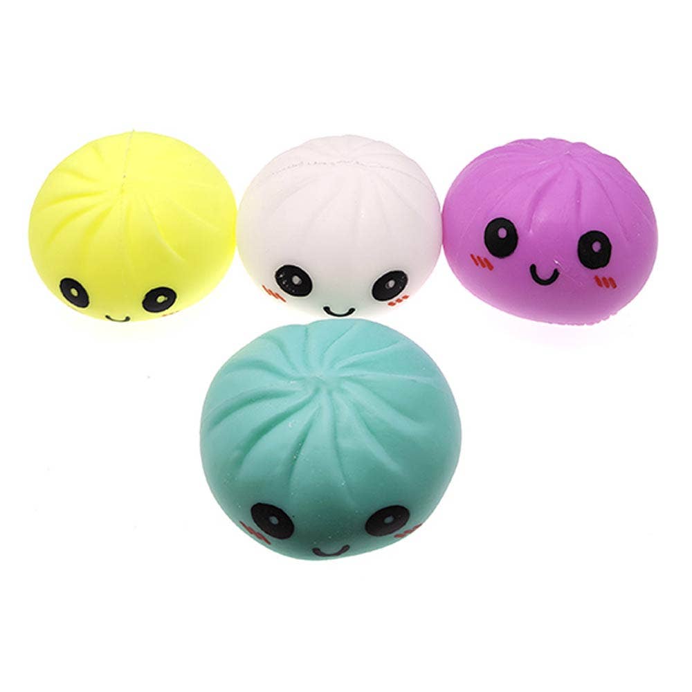 Steamed Bao Bun Dumpling Squeeze Squishy Stress Relief Toy