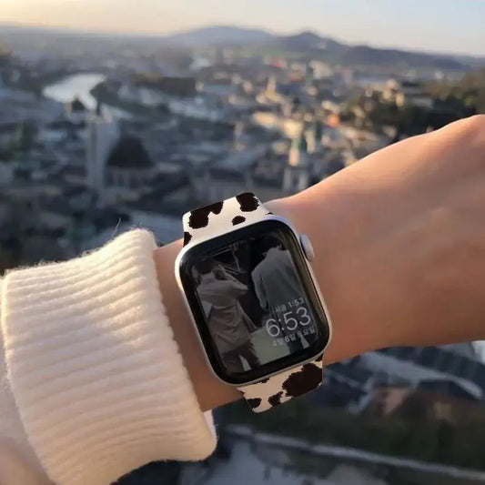 Paw Print Silicone Apple Watch