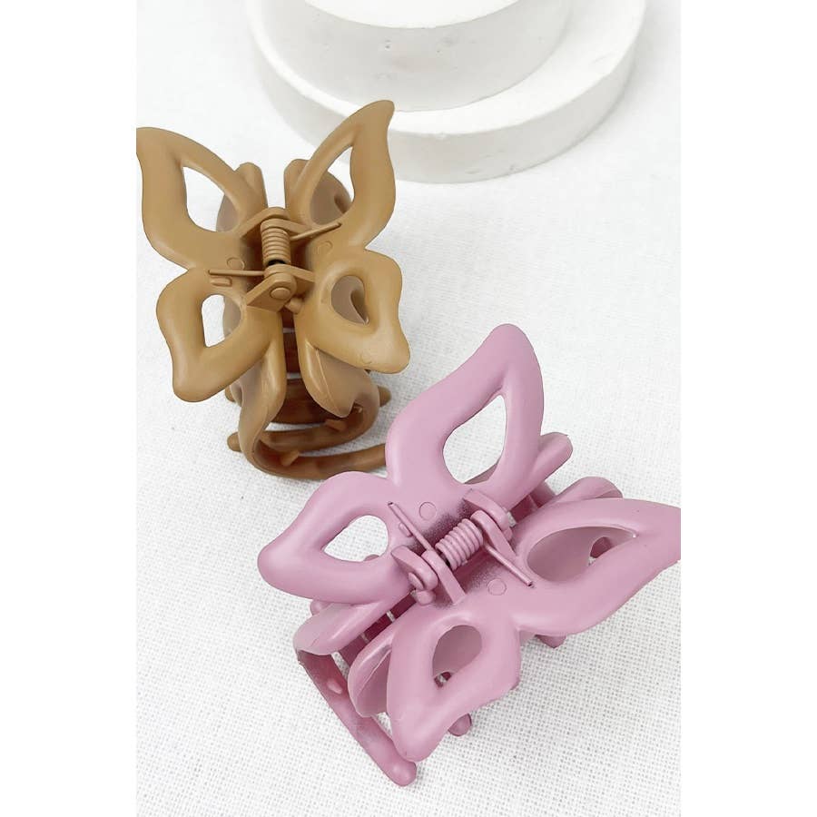Butterfly Hair Claw Clip