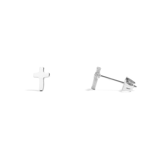 Cross Stud Earrings