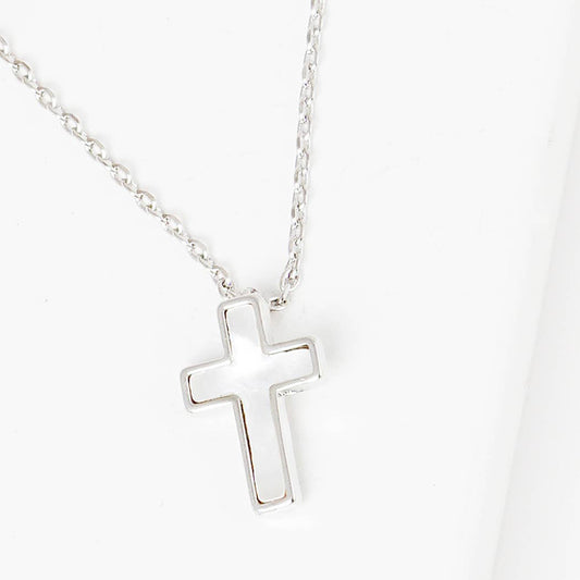 Mini Cross Necklace