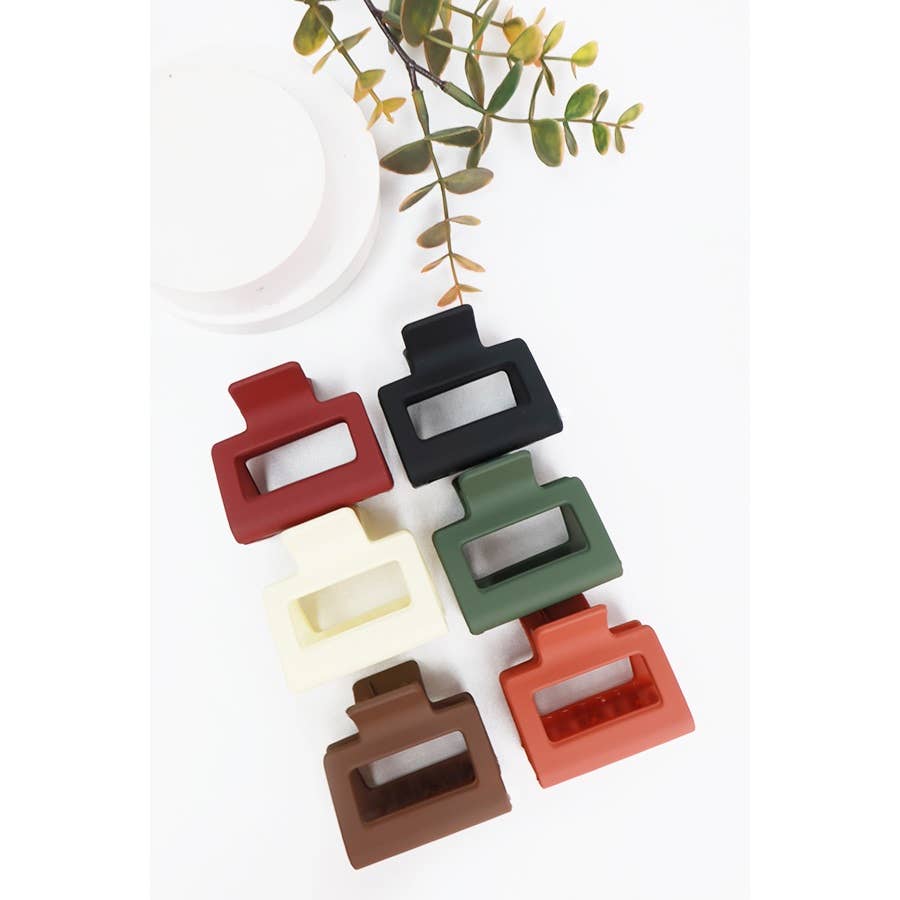 Small Rectangle Hair Claw