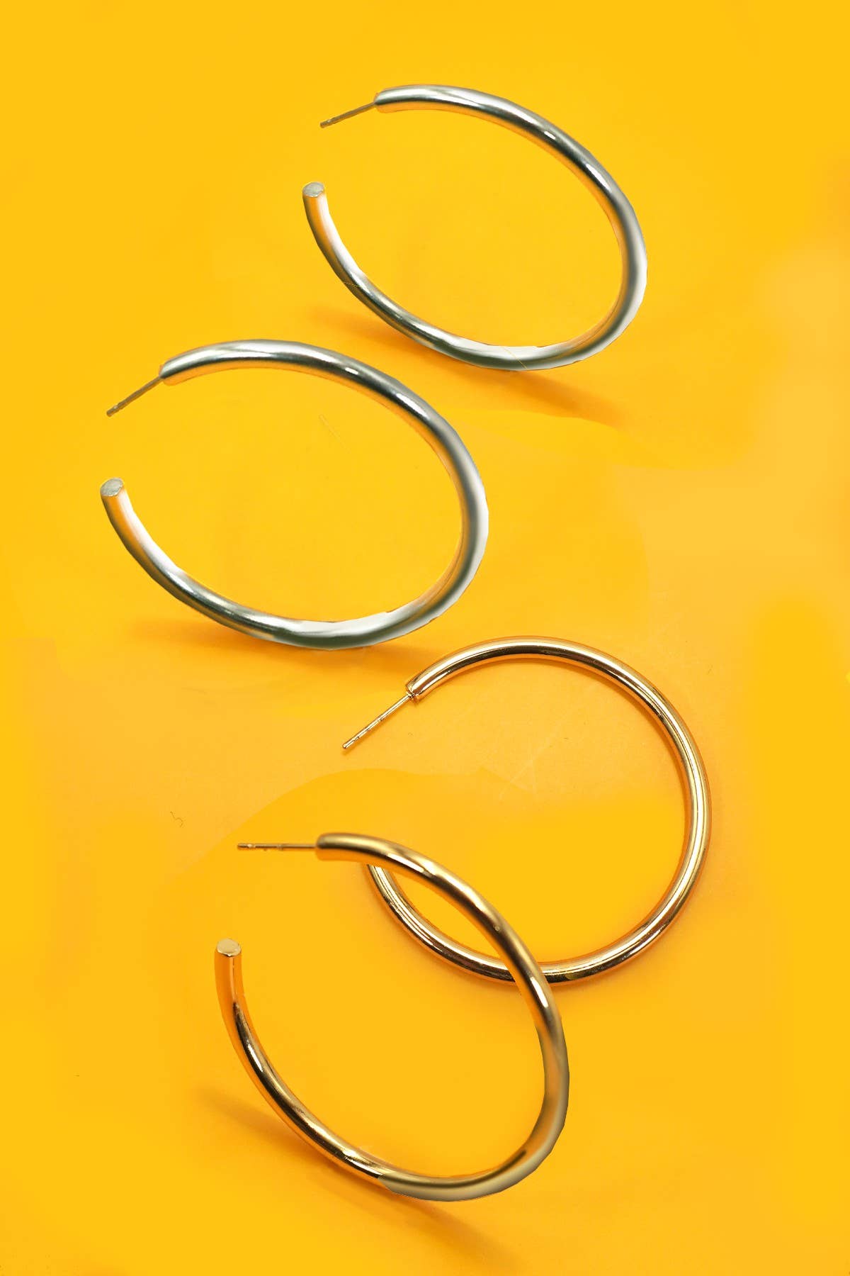 18K Stainless Steel Tarnish Free Waterproof Hoop