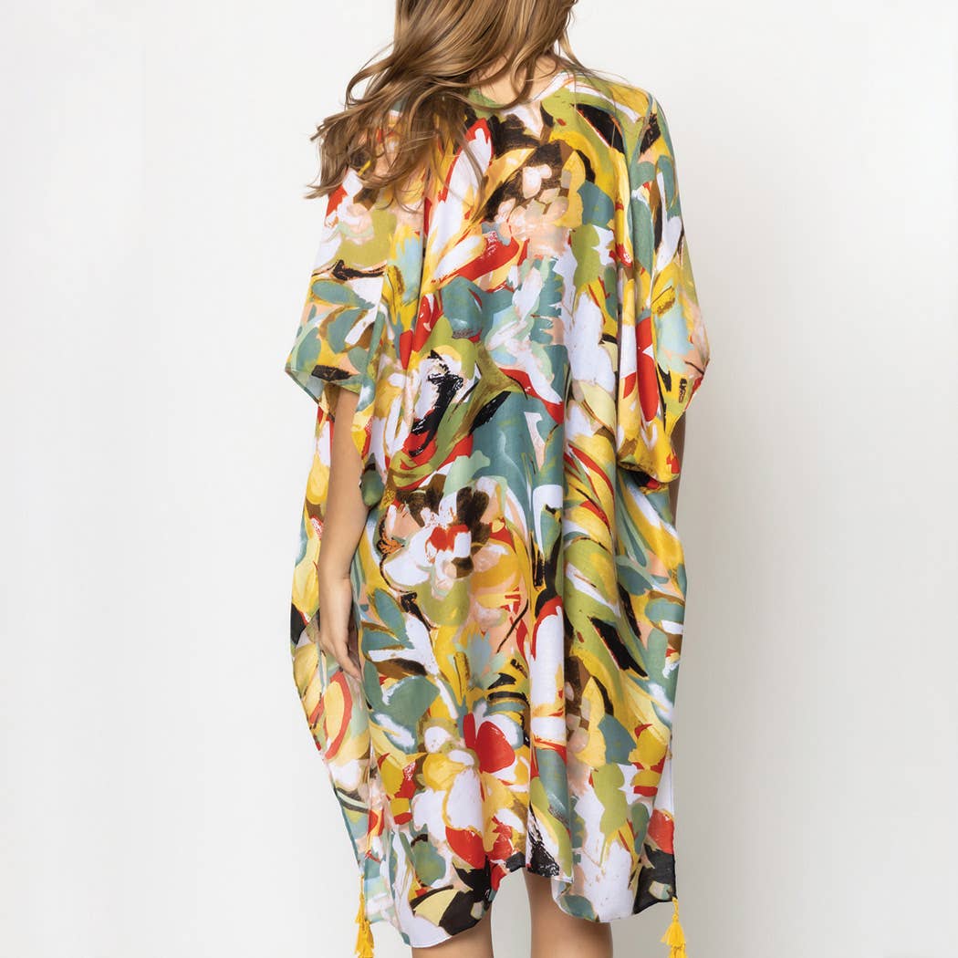 Abstract Kimono