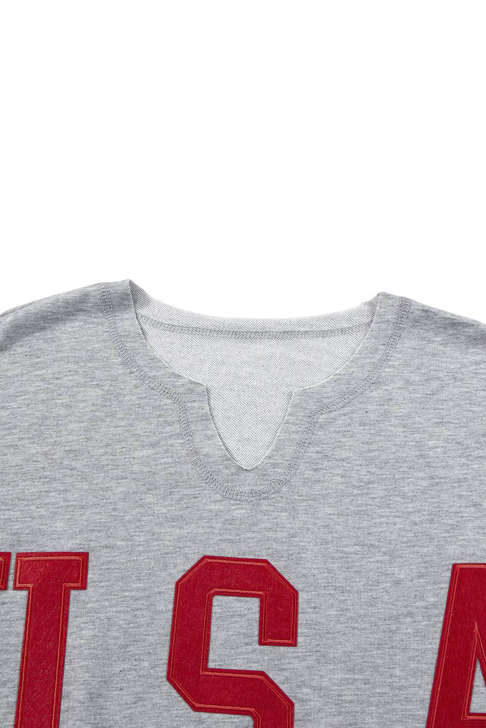 USA Lettering Patch Tee