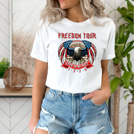 Freedom Tour White Tee