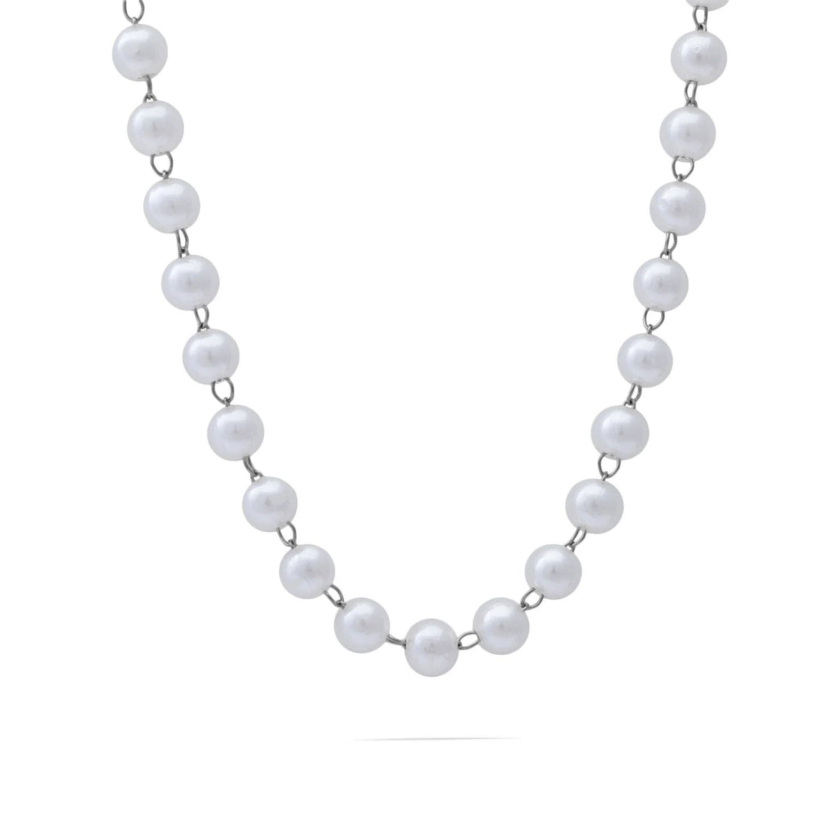 18K Gold PVD Glass Pearl