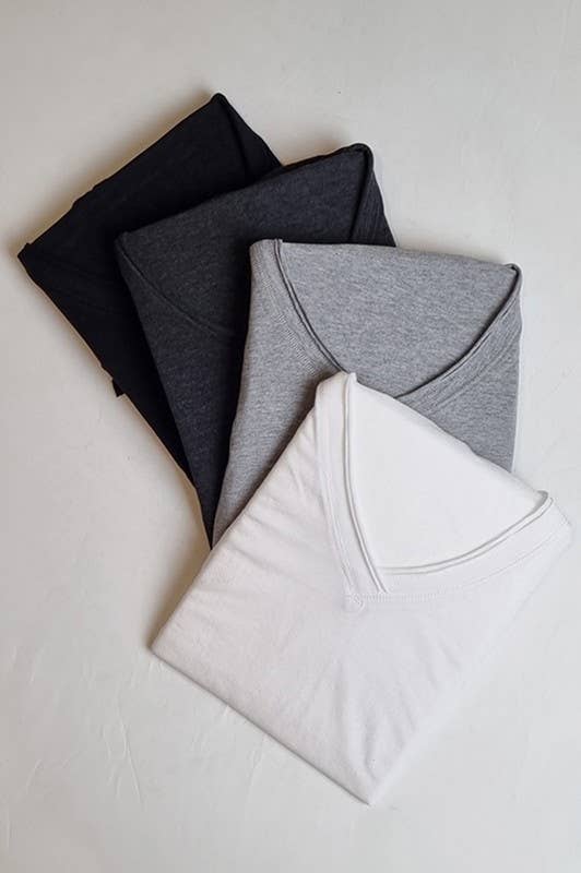 V114-1 RAW EDGE TEE