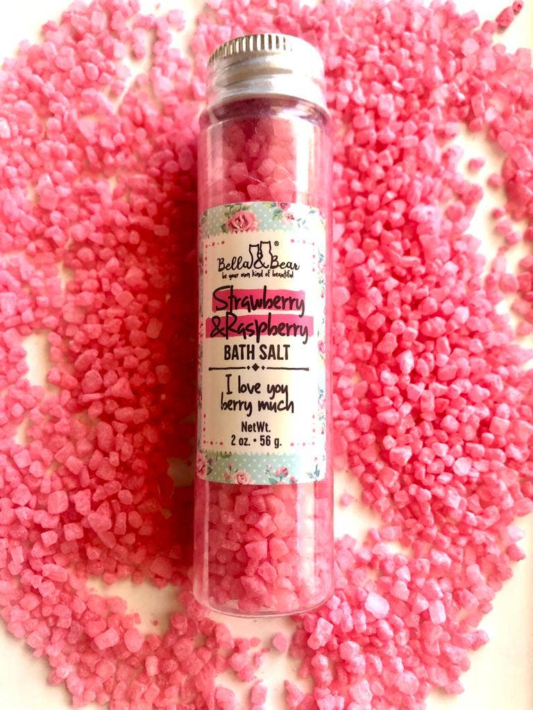 Bath Salts – Strawberry & Raspberry