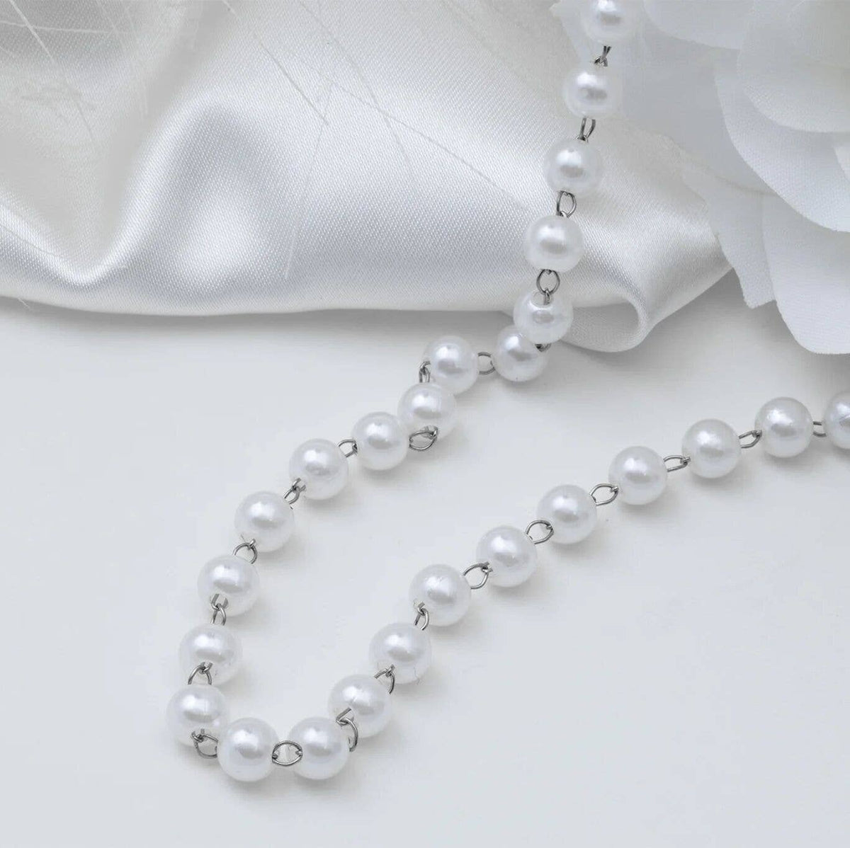 18K Gold PVD Glass Pearl